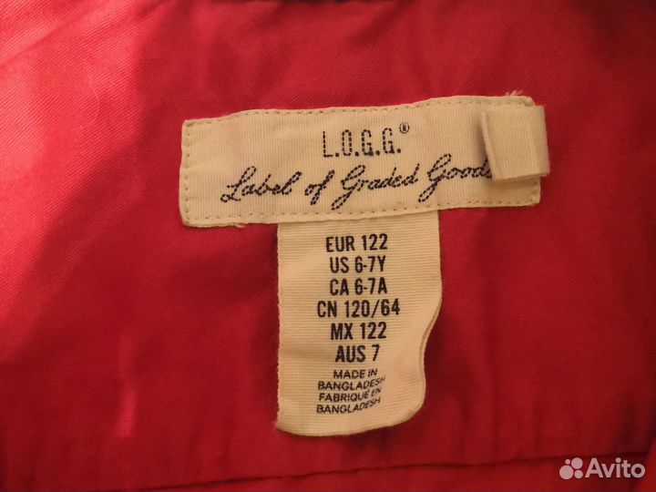 Рубашка Н&М 122