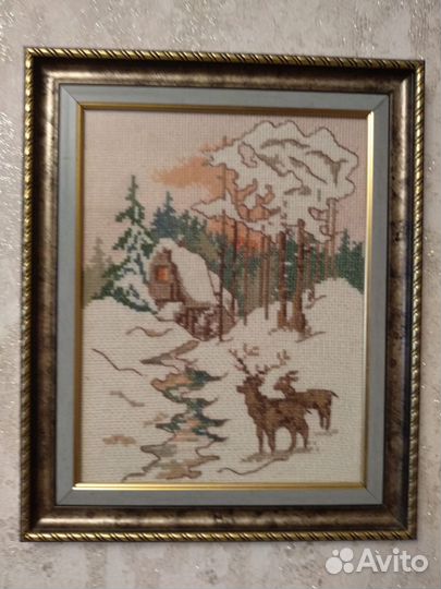 Картина вышивка крестиком