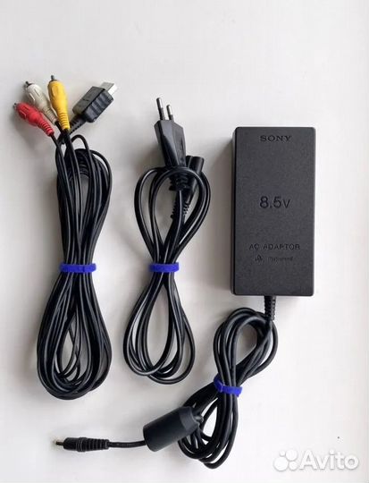 На Sony Playstation 2,Шнуры для подключения
