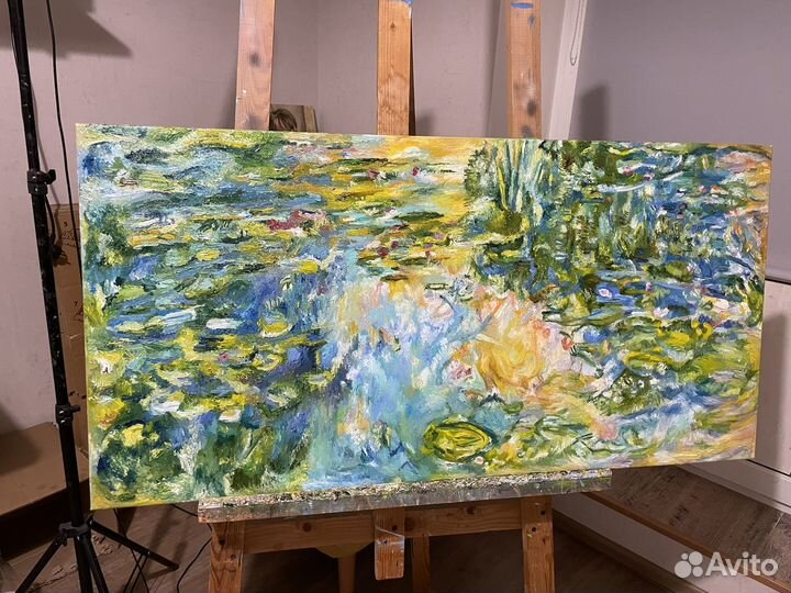 Картина маслом на холсте копия Клод Моне