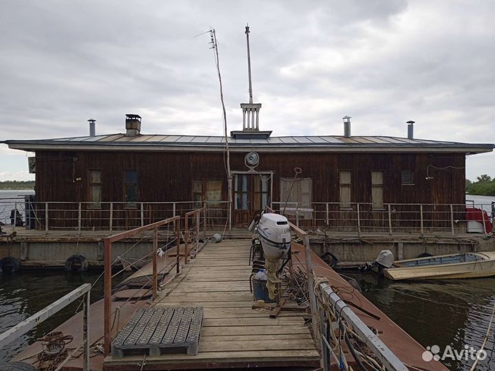 Дебаркадер однодечный проект 61Б