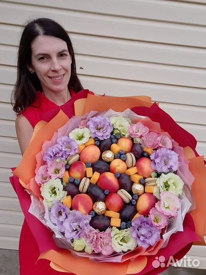 Съедобные букеты женские