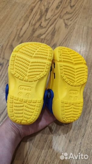 Crocs C6 и резиновые сапоги Mothercare 27