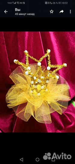 Корона для девочек (украшение для волос)