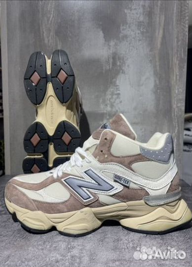 New Balance 9060 Brown Gore Tex (44р)