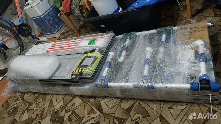 Автоматический гидропонный стеллаж для микрозелени