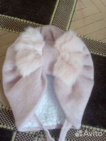 Шапочка 1-6 мес. новая деми