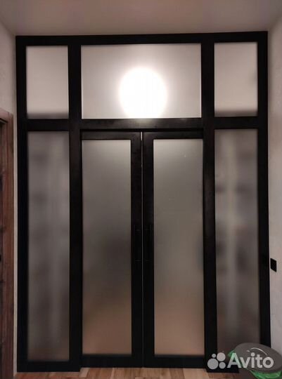 Межкомнатные перегородки из стекла