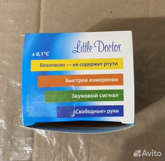 Термометр пустышка новая Little Doctor,Microlife
