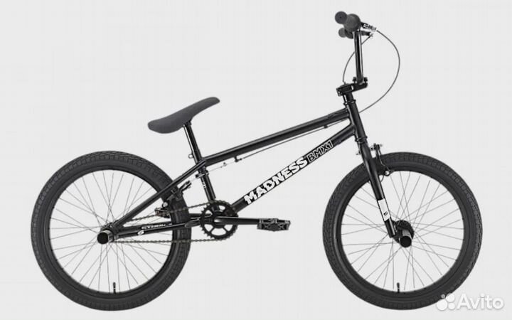 Велосипед Stark'22 Madness BMX 1 черный/белый