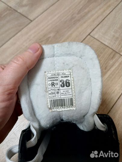 Коньки хоккейные 36 размер б.у