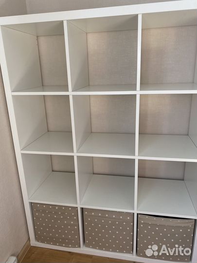 Стеллаж IKEA каллакс 12 ячеек