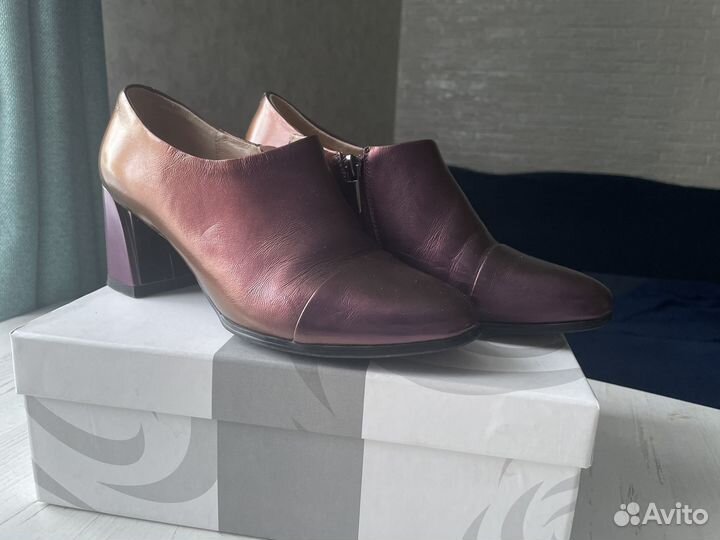 Ботильоны натуральная кожа 37