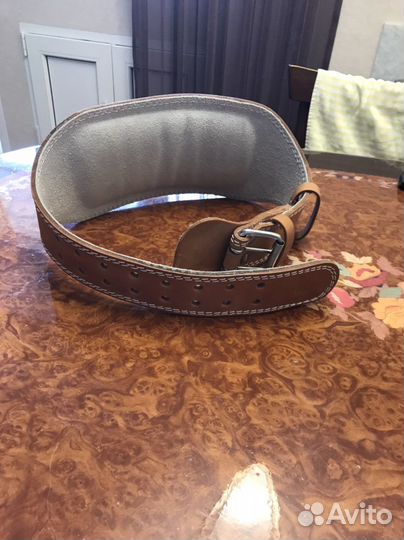 Пояс тяжелоатлетический кожаный torneo s