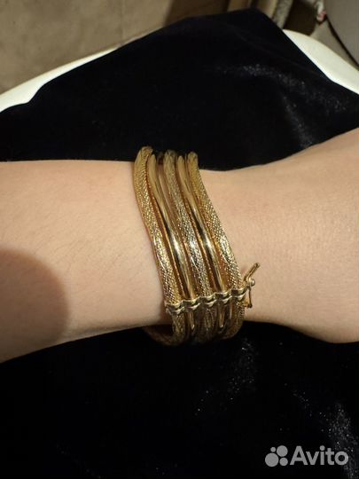 Росскошный браслет 750 пробы