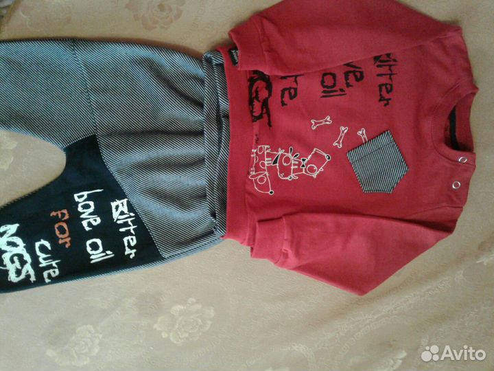 Комплект на мальчика 80-86