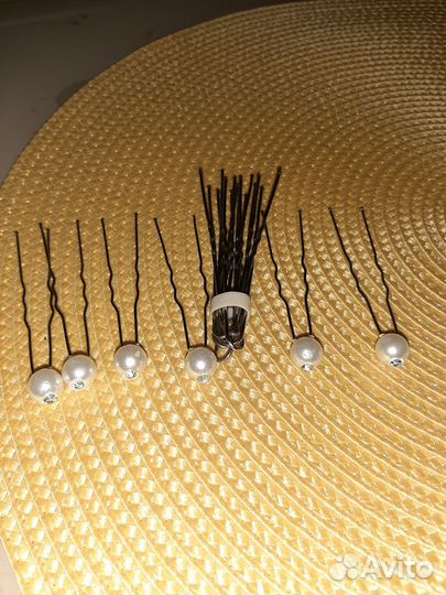 Шпильки для свадебной причёски