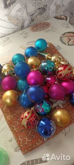 Новогодние игрушки на елку