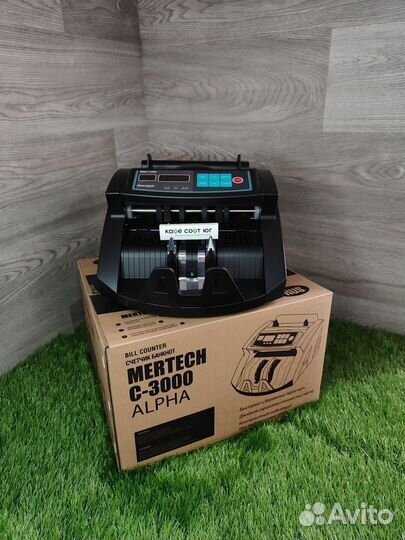 Мультивалютный счетчик банкнот mertech C-3000, чер