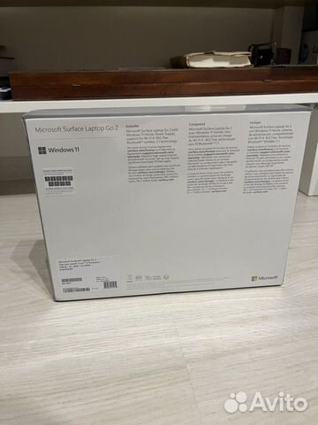 Surface laptop go 2 XE объявление продам