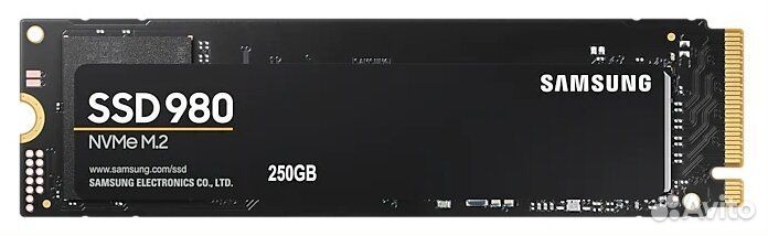 SSD M2 накопитель Samsung 980 250 гб MZ-V8V250BW