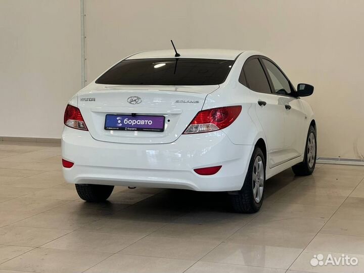 Hyundai Solaris 1.4 МТ, 2011, 188 886 км