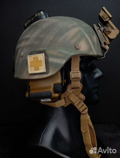 Боевой кевларовый шлем Gentex mich / ACH 2000