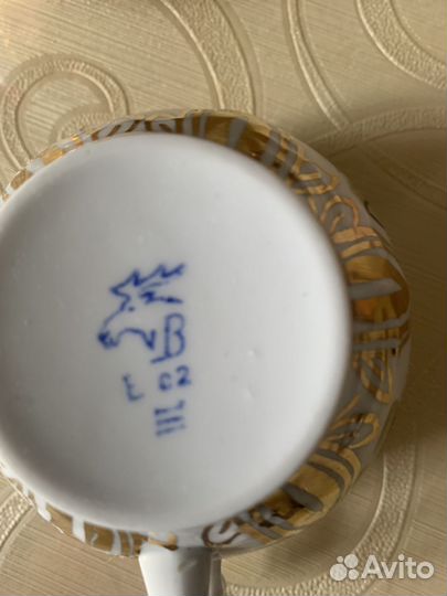 Чайный сервиз вербилки СССР Алые Маки