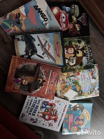 Детские книжки бу набором 7 шт