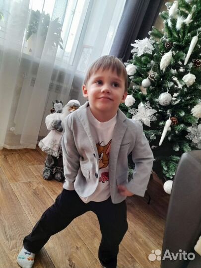 Пиджак с рубашкой