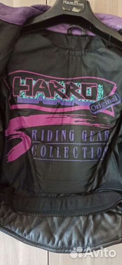 Мотокуртка кожаная женская р. 48-50