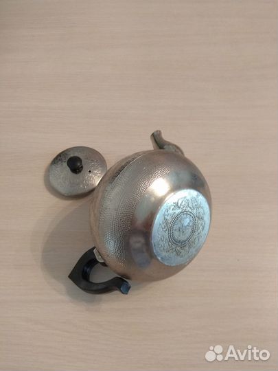 Заварочный чайник мельхиор Раритет СССР