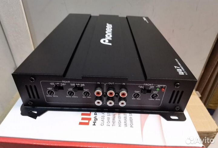 Автомобильный усилитель 4 канальный