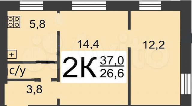 Купить 3-комнатную квартиру, 72 м² по адресу Нижний Новгород, улица Героя Советс
