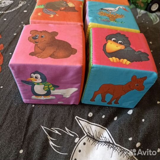 Мягкие кубики