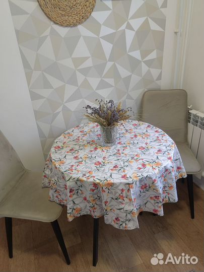 Скатерть на круглый стол