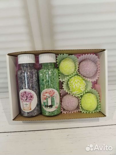 Набор скраб и соль для ванны