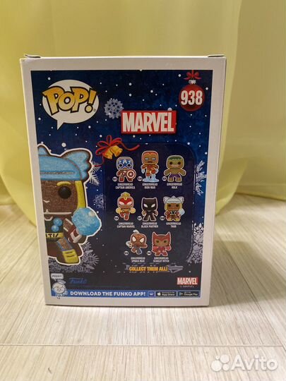 Funko Pop Marvel Gingerbread Thor 938