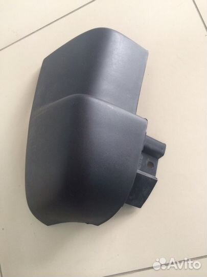 На спринтер. Задний бампер, левая часть