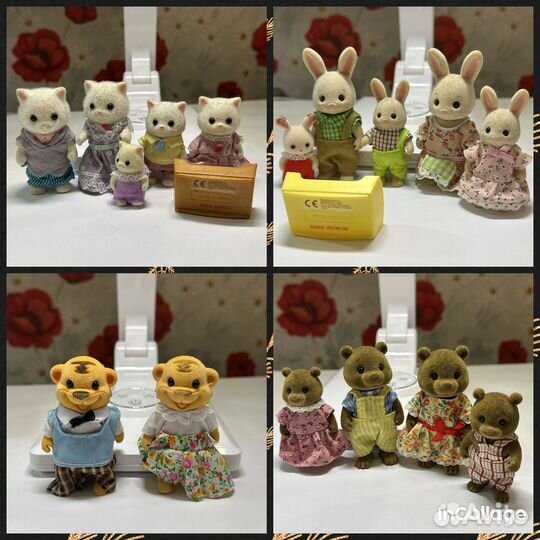 Sylvanian families семья