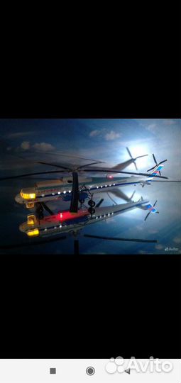Модель вертолета Ми-2.Ми-6.Ми-10