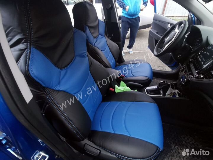 Авточехлы Динас с увеличенной боковой поддержкой