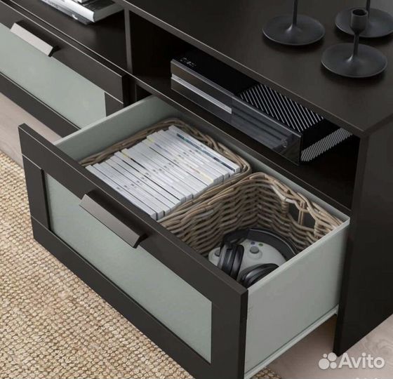 Тумба под телевизор IKEA brimnes