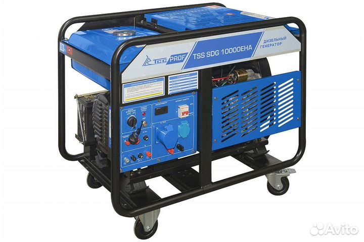 Дизельный генератор, 11 кВт, TSS SDG 10000EH3А