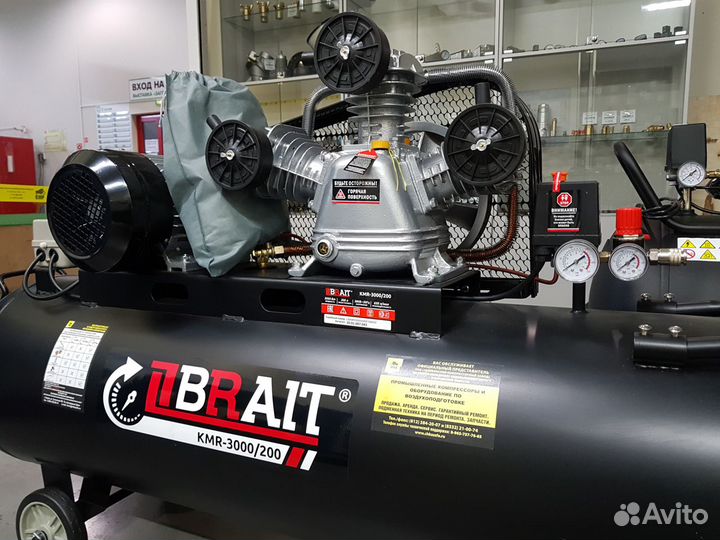 Компрессор Brait KMR-3000/200 в наличии