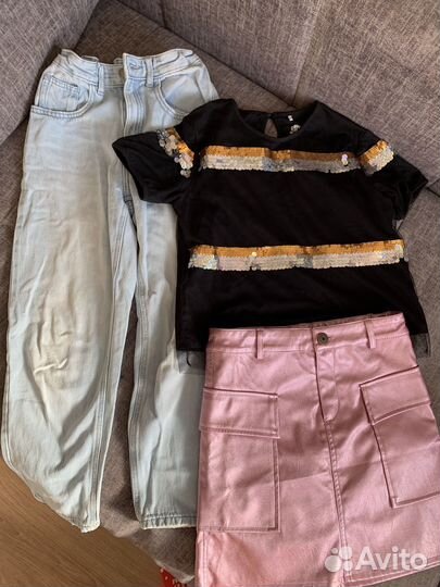 Пакет одежды для девочке 140-146
