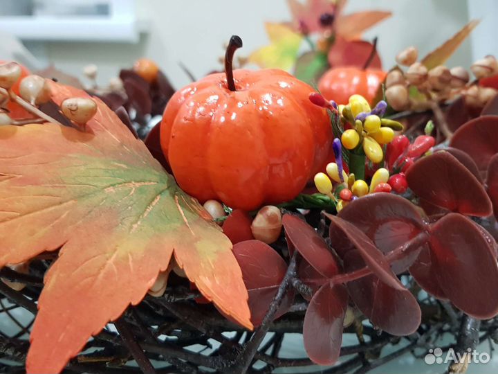 Осенняя композиция 1 сентября декор