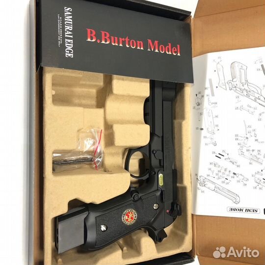 Страйкбольный Пистолет WE Beretta M92 Samurai