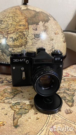 Фотоаппарат Зенит ет с объективом Гелиос 44-2