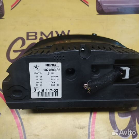 Bmw e83 x3 панель комбинация приборов